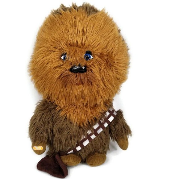 Chewbacca Star Wars Big Head Wookie Talking Plush - Picture 2 of 12